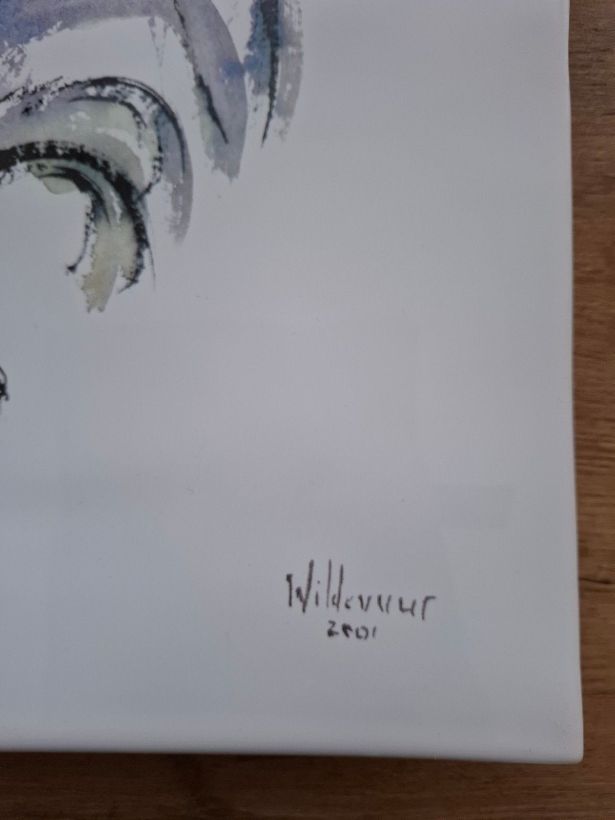 Uniek Wildevuur 2001 Keramisch Kunstwerk - Haan, Ophalen