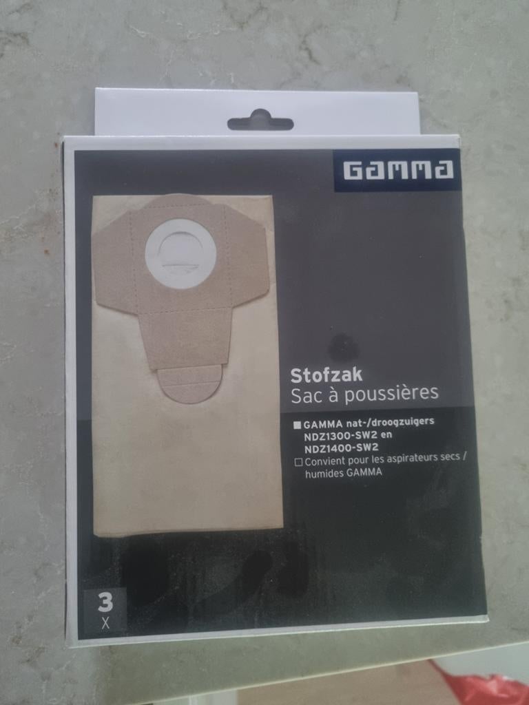 3 Zakken voor Gamma bouwstofzuiger, Witgoed en Apparatuur, Stofzuigers, Ophalen of Verzenden