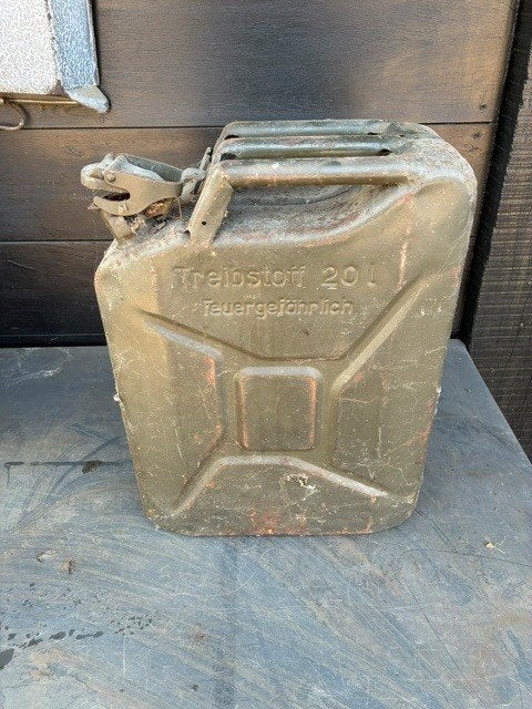 brandstof Jerrycan, Ophalen, Gebruikt