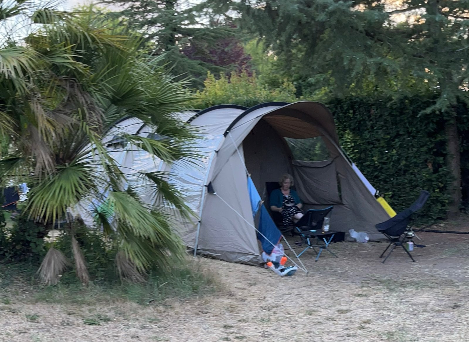 4 persoons TC Birch Redwood tent, Ophalen, Gebruikt, Tot en met 4