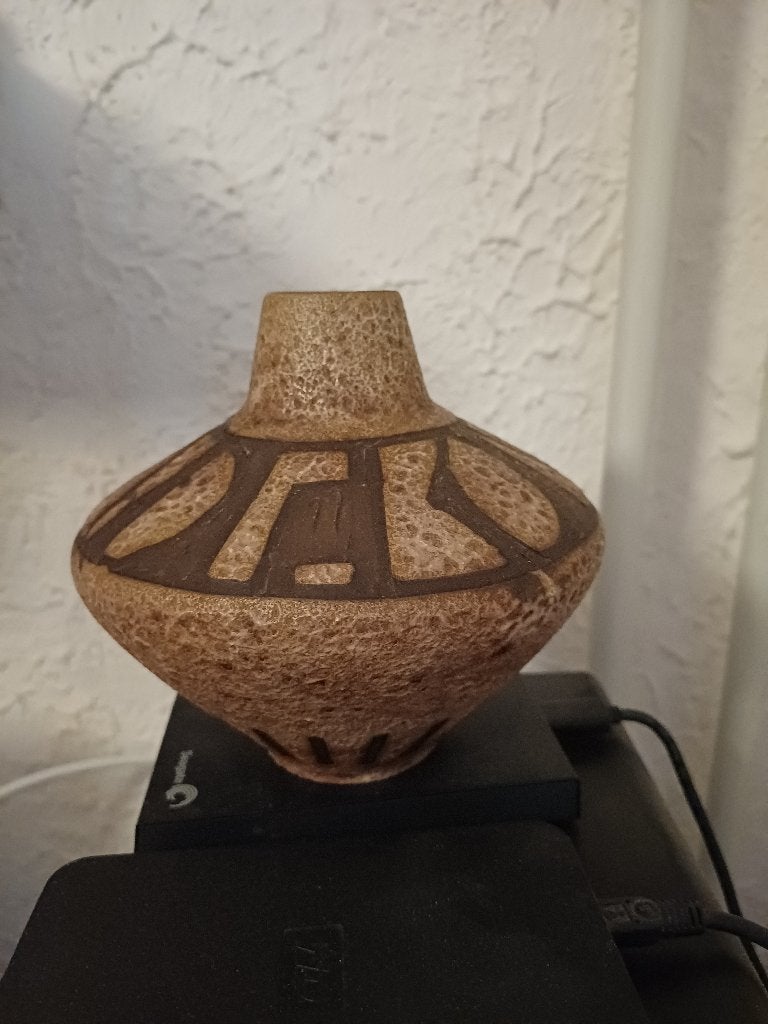 Vintage Ceramano Vaasje Agina, Ophalen of Verzenden