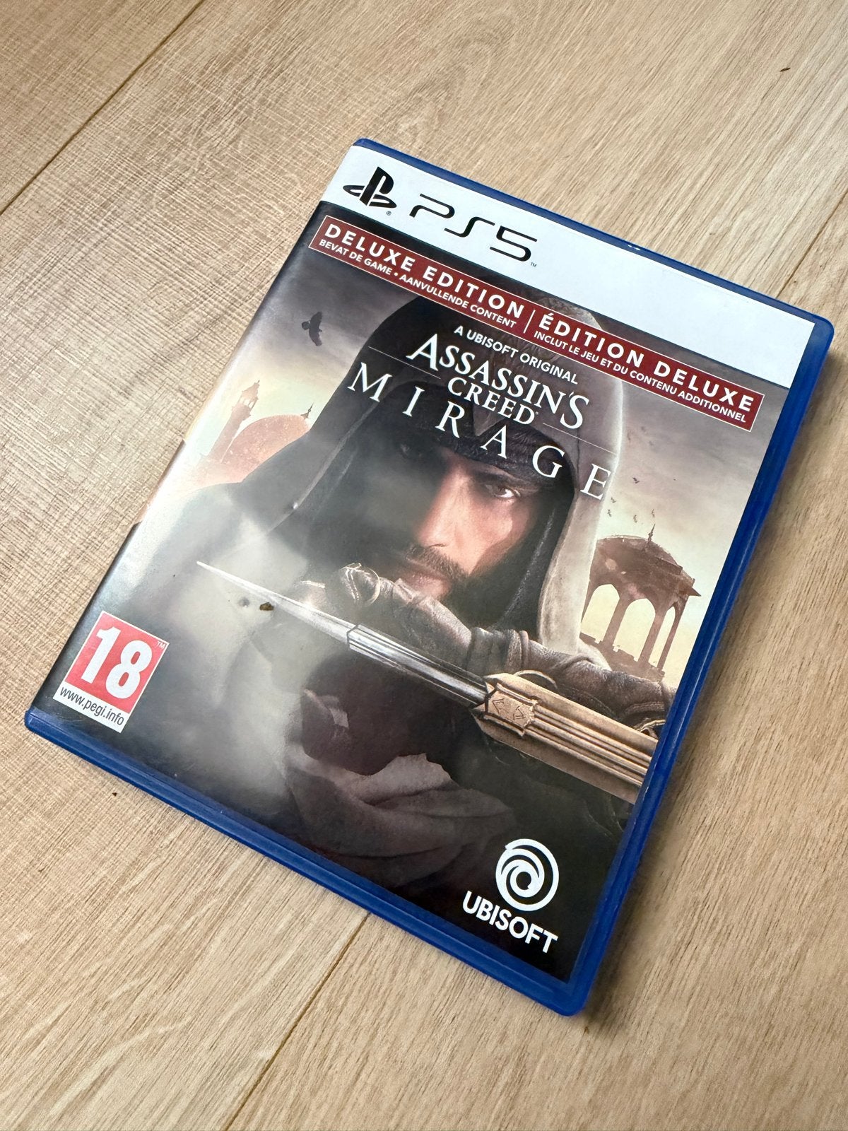 Assassin's Creed Mirage Deluxe Edition PS5, Spelcomputers en Games, Games | Sony PlayStation 5, Vanaf 18 jaar, 1 speler, Zo goed als nieuw
