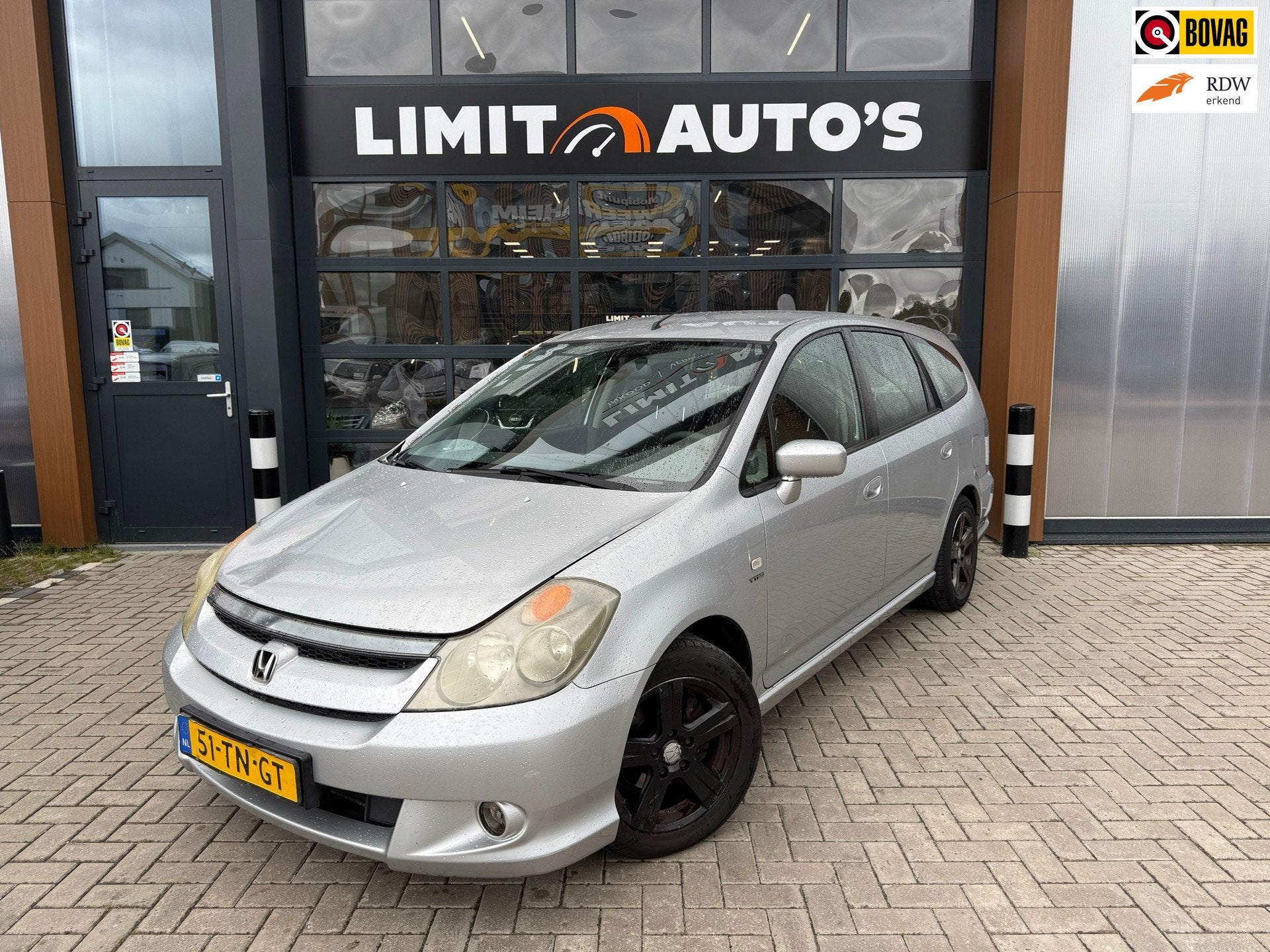 Honda Stream 1.7i ES Airco/7p/Elek.Ramen, 125 pk, Gebruikt, 4 cilinders, Handgeschakeld