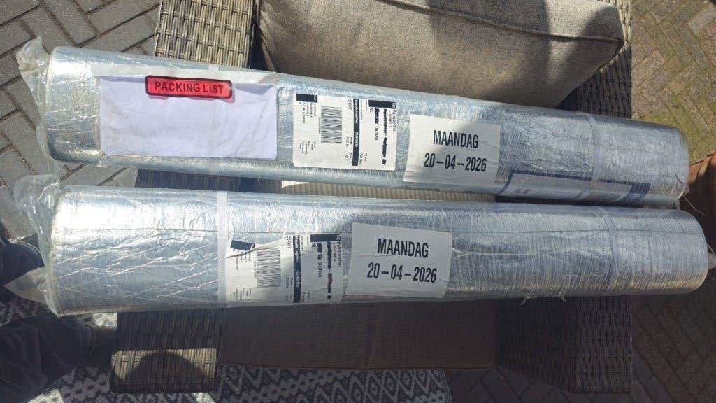 Rubber ondervloer voor o.a. laminaat, Ophalen, Nieuw, 10 tot 25 m², Overige typen
