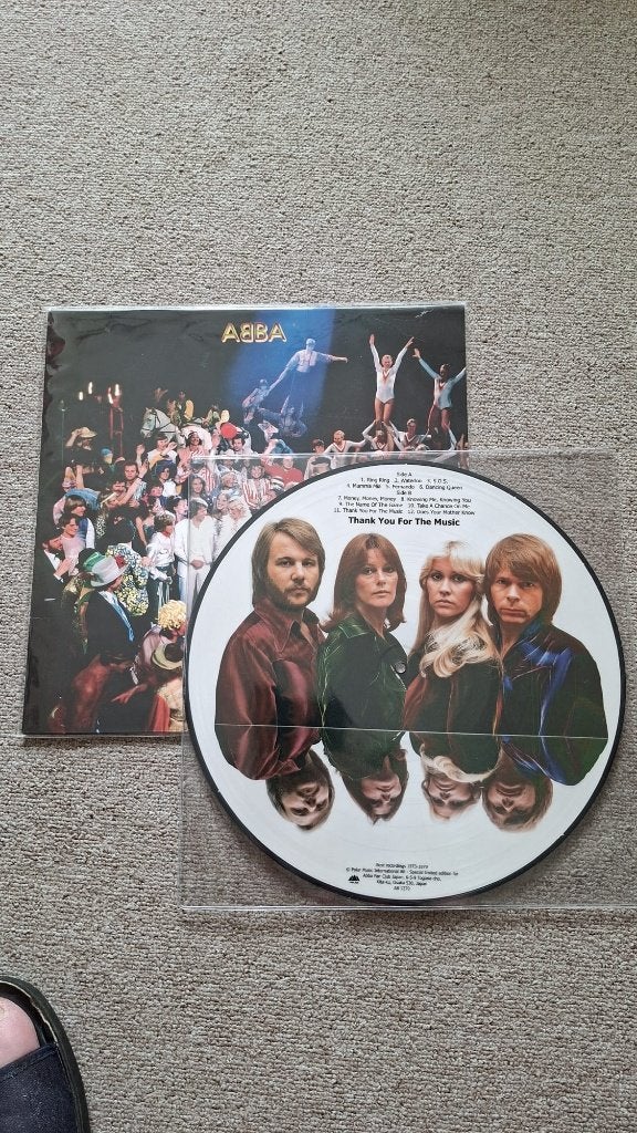 Top  LP vinyl van ABBA  met al hun Hits, LP, Picture disc, Overige genres, Ophalen of Verzenden