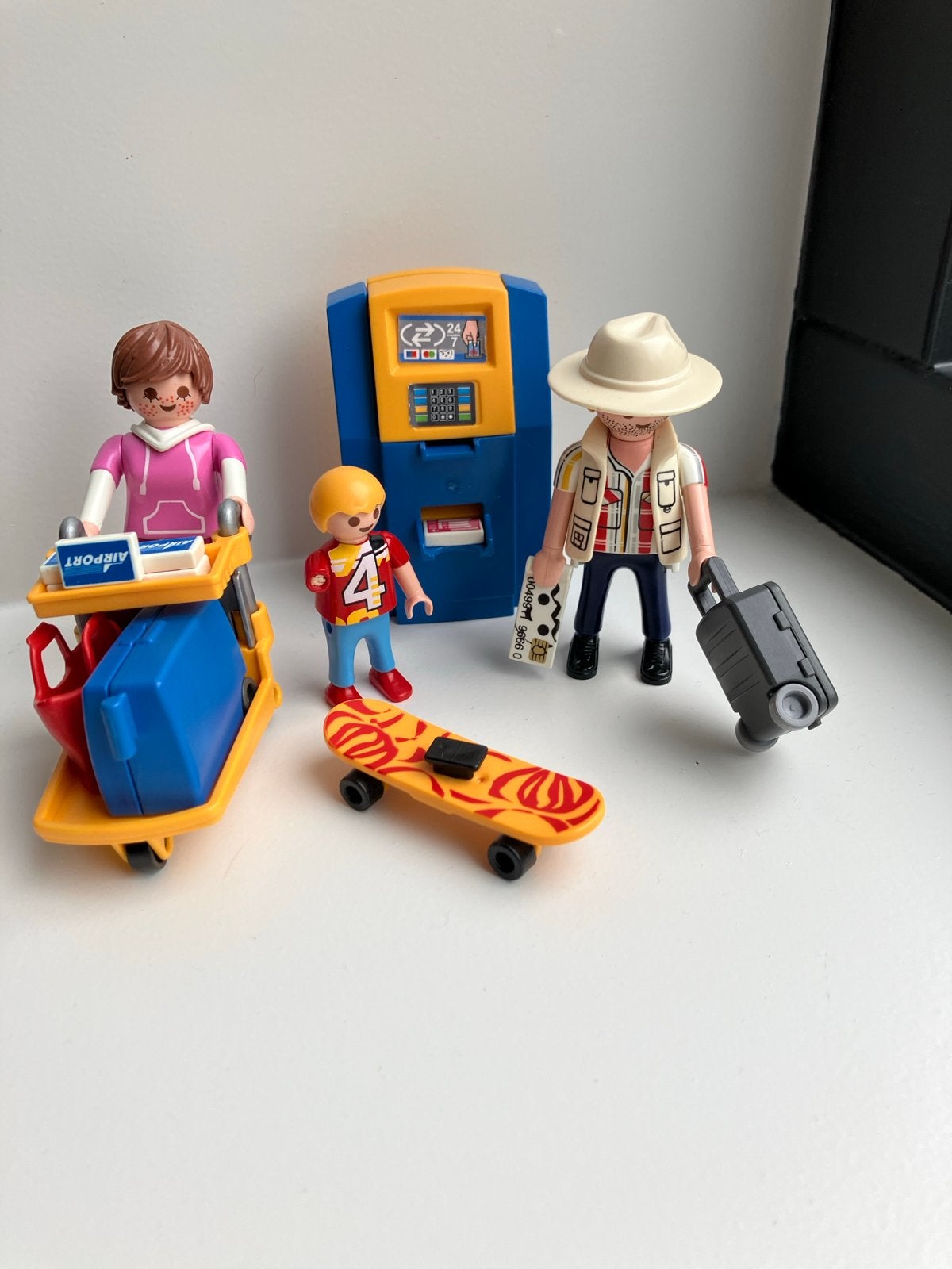 Playmobil City Action Vakantiegangers aan incheckbalie 5399, Gebruikt, Complete set, Overige typen, Ophalen of Verzenden