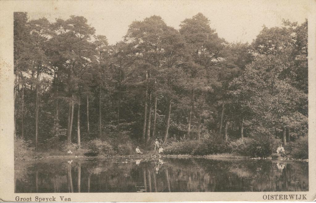 Ooisterwijk   Groot Speyek Ven 1924, Verzenden, 1920 tot 1940, Gelopen, Noord-Brabant
