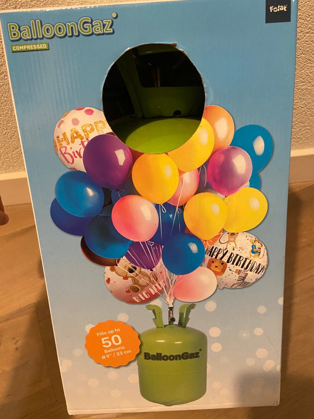 Ballonen helium tank gas, Ophalen, Nieuw