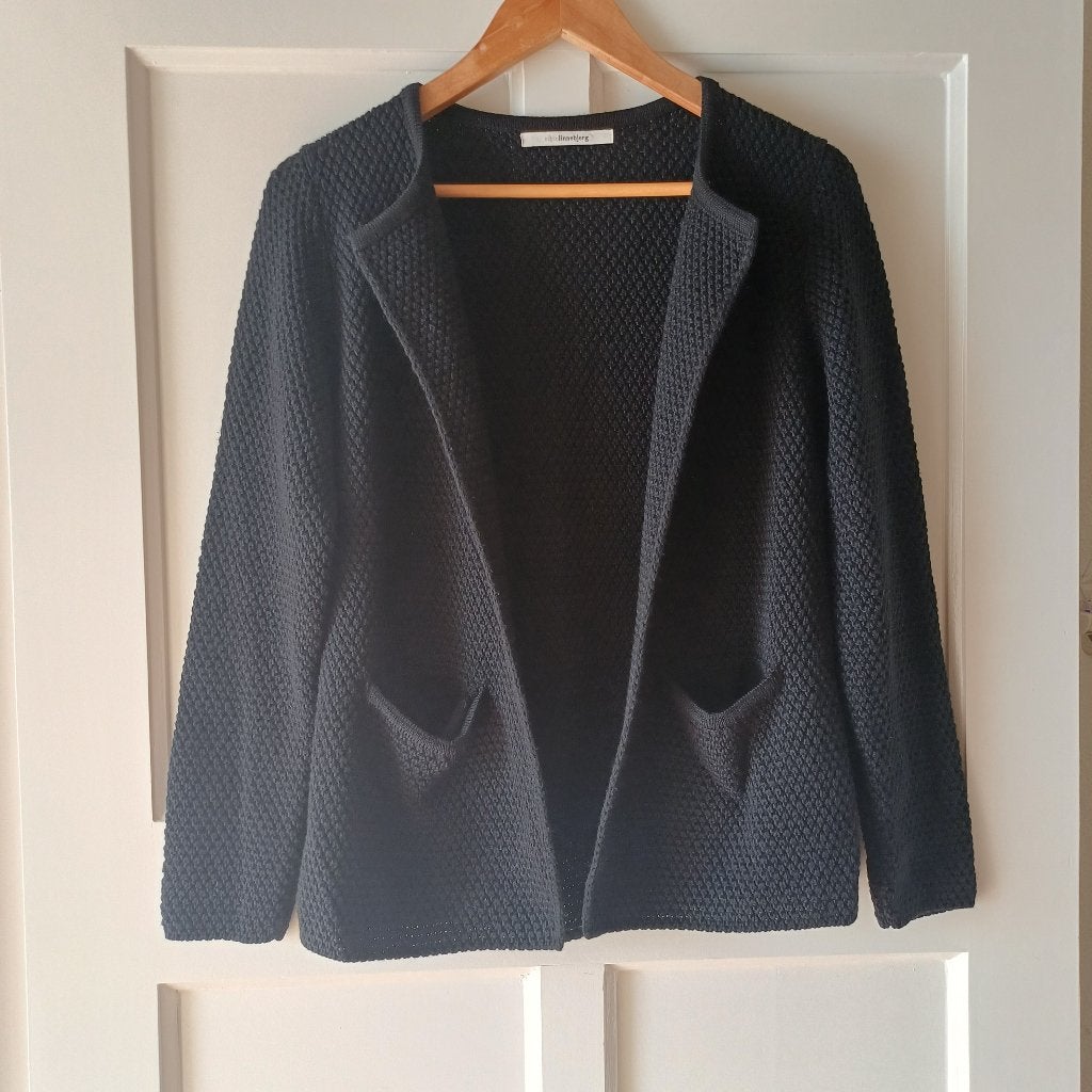 Sibin Linnebjerg vest, maat M., Kleding | Dames, Maat 38/40 (M), Zwart, Sibin linnebjerg, Ophalen of Verzenden