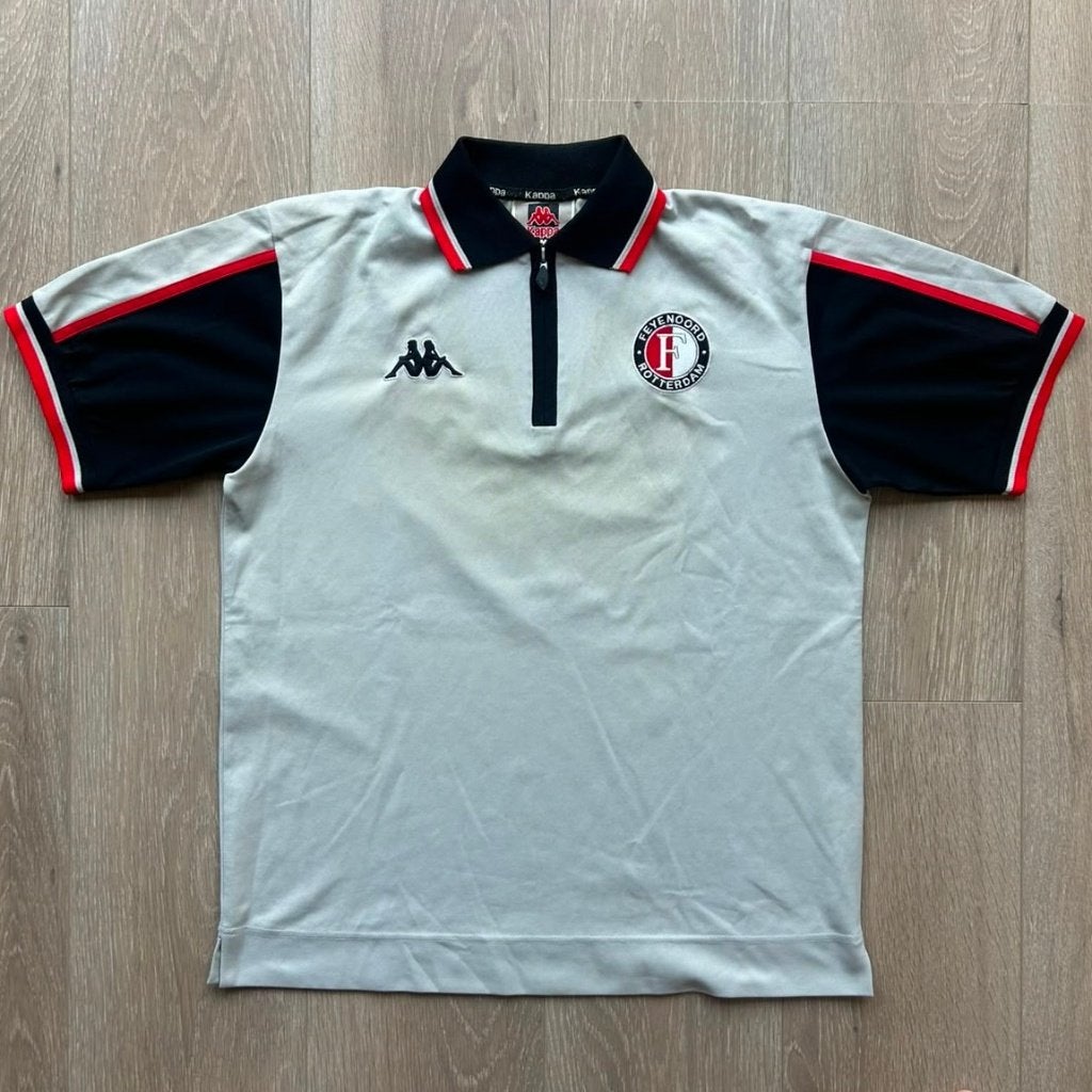 Feyenoord Kappa presentatiepolo - Maat M, Ophalen of Verzenden, Gebruikt, Feyenoord, Shirt
