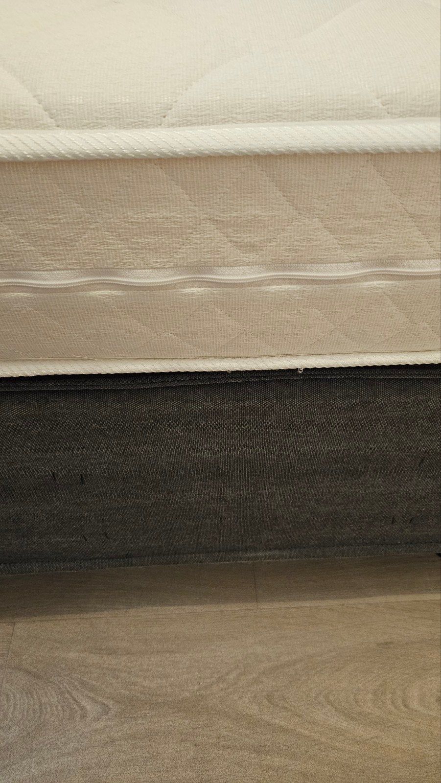 Boxspring beterbed incl zachte matras, Ophalen, 90 cm, Eenpersoons, Zo goed als nieuw