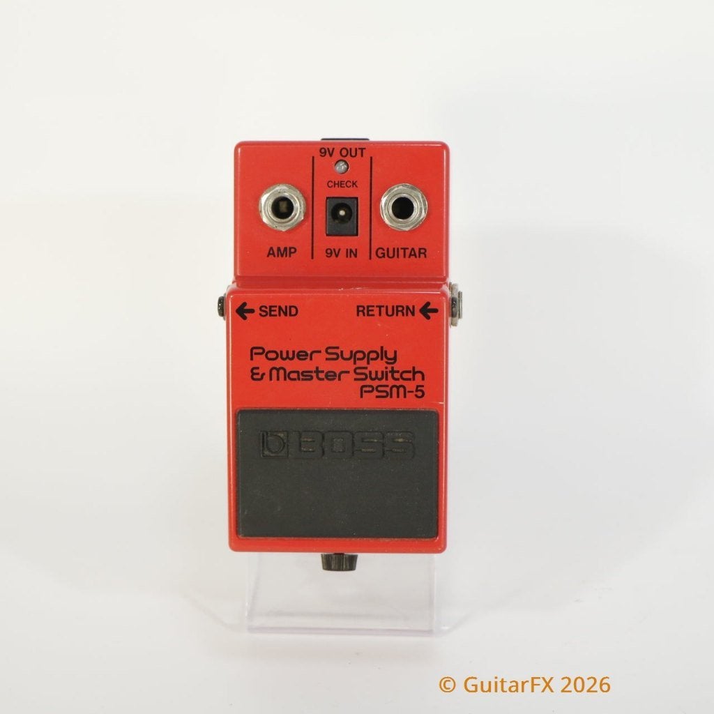 Boss PSM-5 Power Supply & Master Switch (s/n 919889, Red Lab, Muziek en Instrumenten, Effecten, Gebruikt, -, -, Ophalen of Verzenden