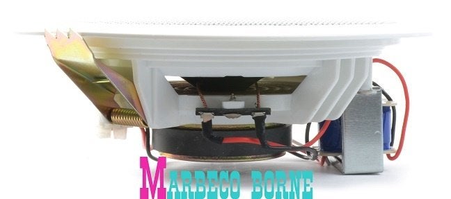 Luidspreker,Plafondspeaker 100Volt 5inch Basic Wit, Overige merken, Overige typen, Info@marbeco.nl, Minder dan 60 watt