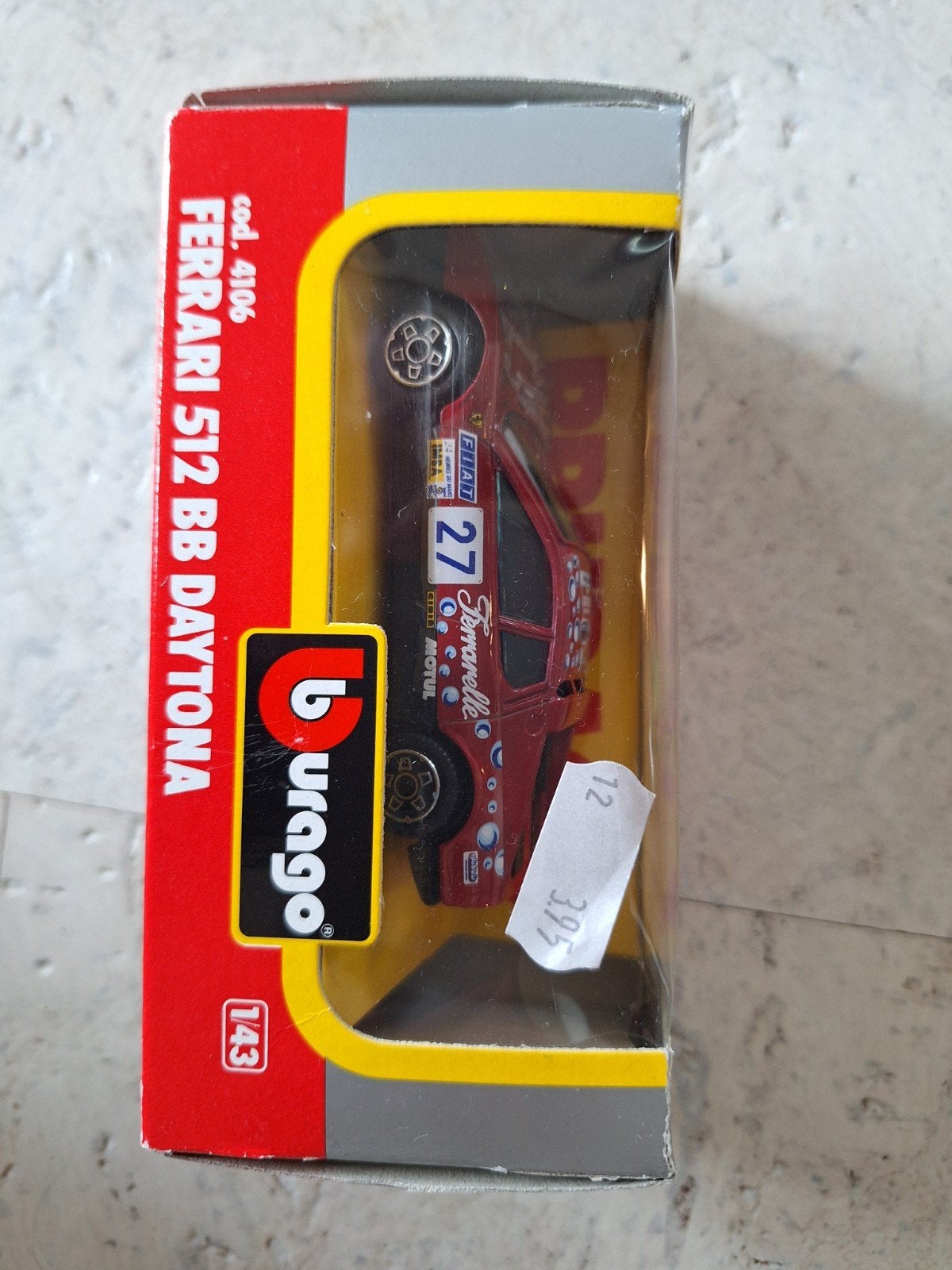 Burago Ferrari 512 BB Daytona, Ophalen of Verzenden, Nieuw, Auto, Bburago