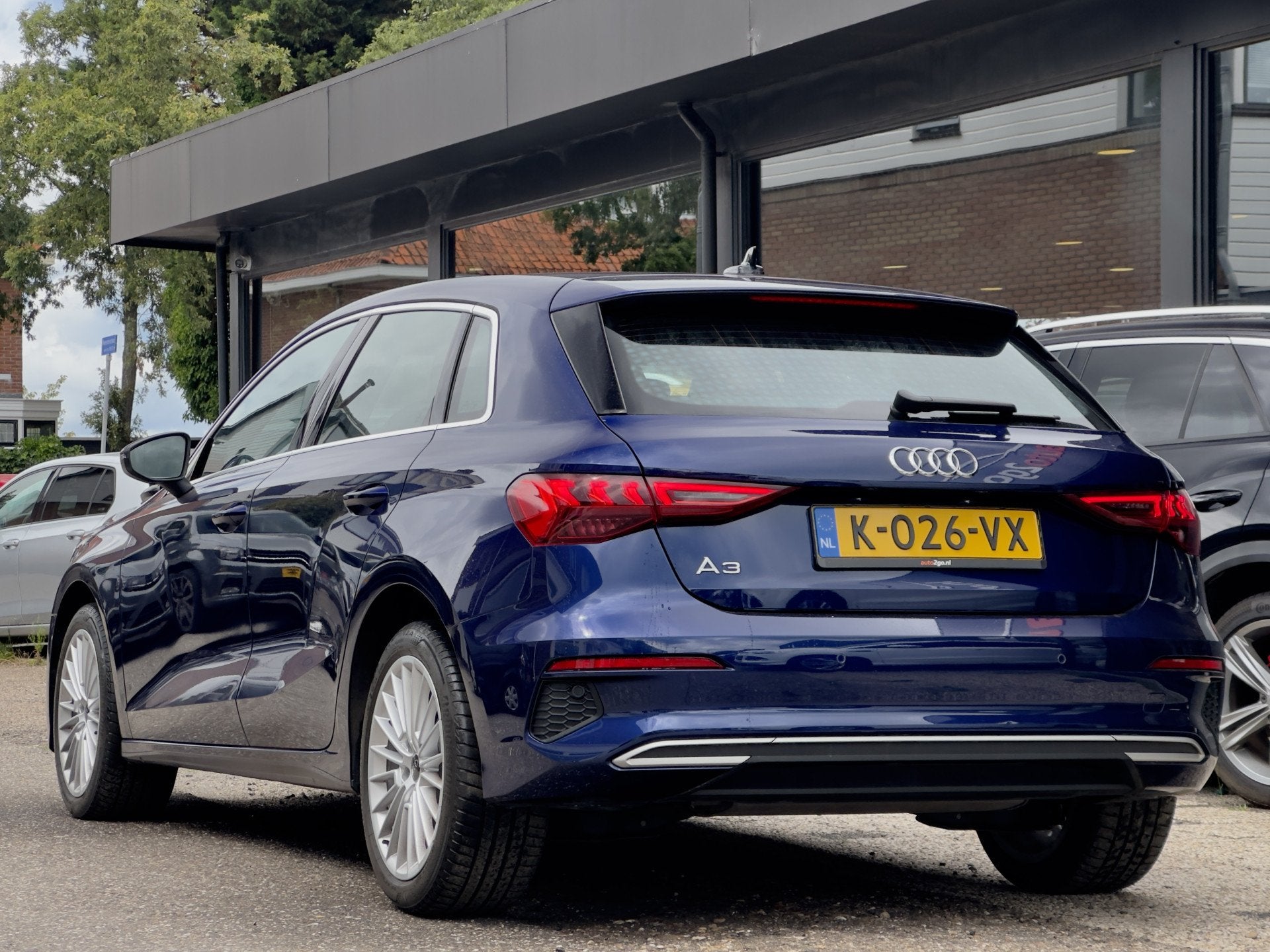 Audi A3 Sportback 35 TFSI AUT7 EDITION 97D.KM NAVI AIRCO DIG, 4 cilinders, 150 pk, Blauw, Origineel Nederlands
