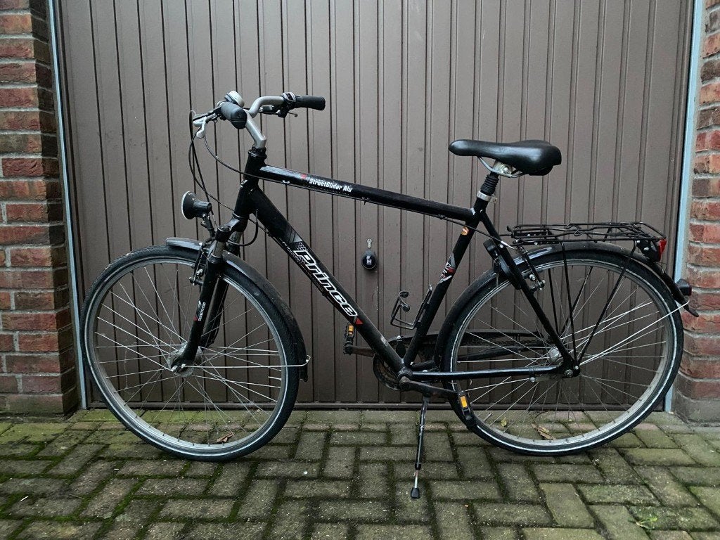 Prince sportieve herenfiets, Gebruikt, Vering, Velgrem, 57 tot 61 cm