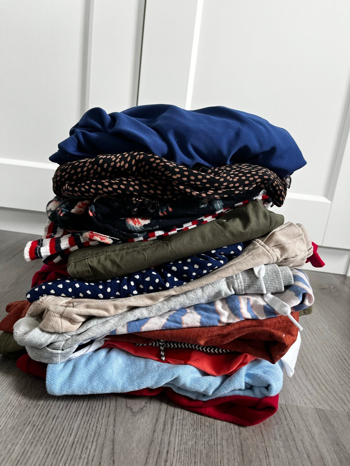 Kledingpakket diverse maten en stijlen, Ophalen
