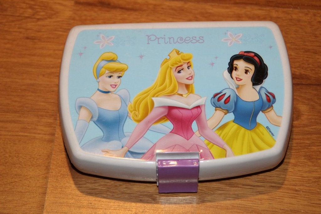prinsessen broodtrommeltje, Ophalen of Verzenden, Overige figuren, Gebruikt, Overige typen