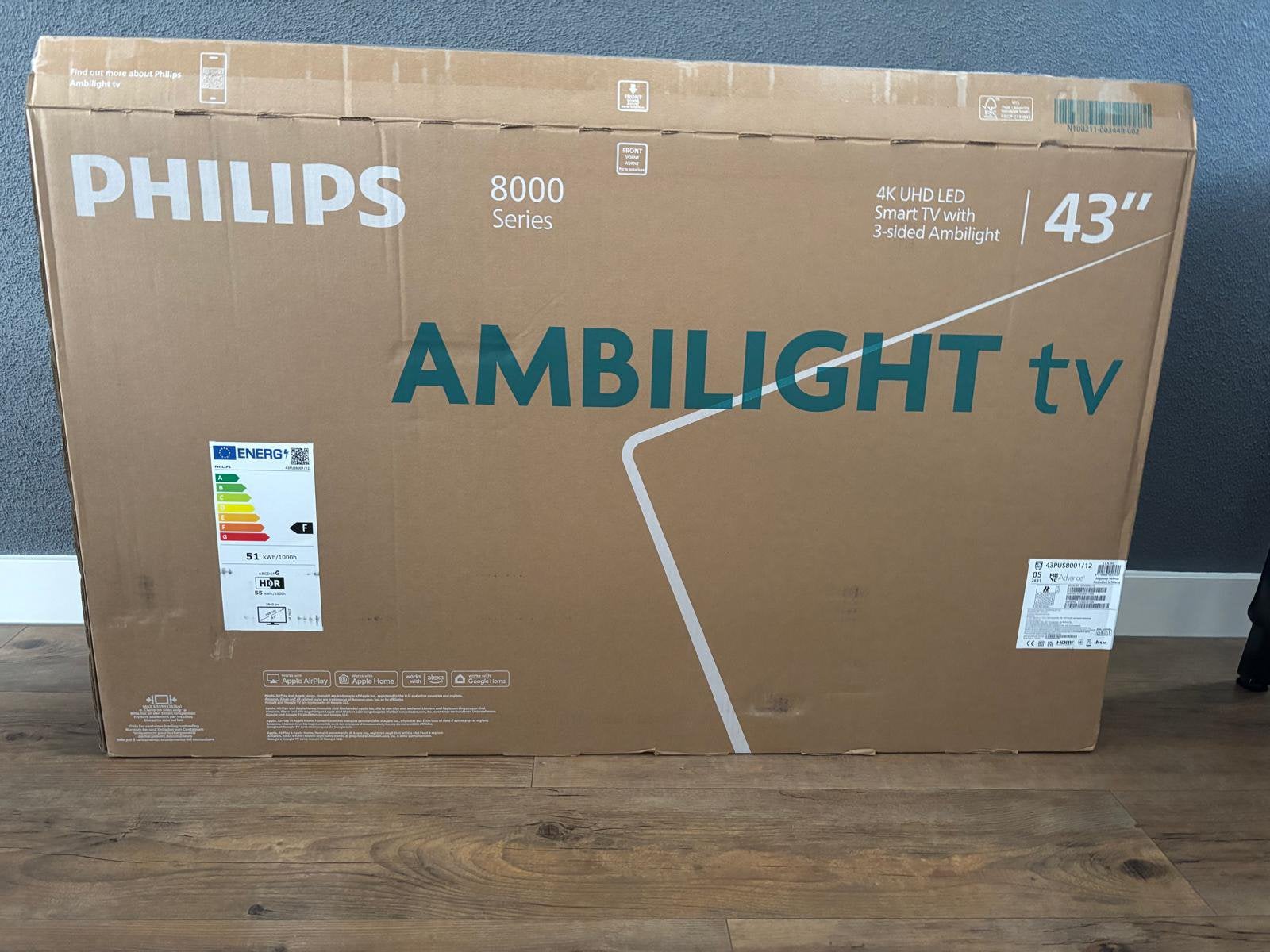 Tv nieuw, 50 Hz, Nieuw, 100 cm of meer, Ophalen