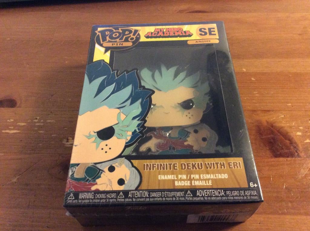 Funko Pop Pin My Hero Academia SE Infinite Deku with Eri, Ophalen of Verzenden, Nieuw