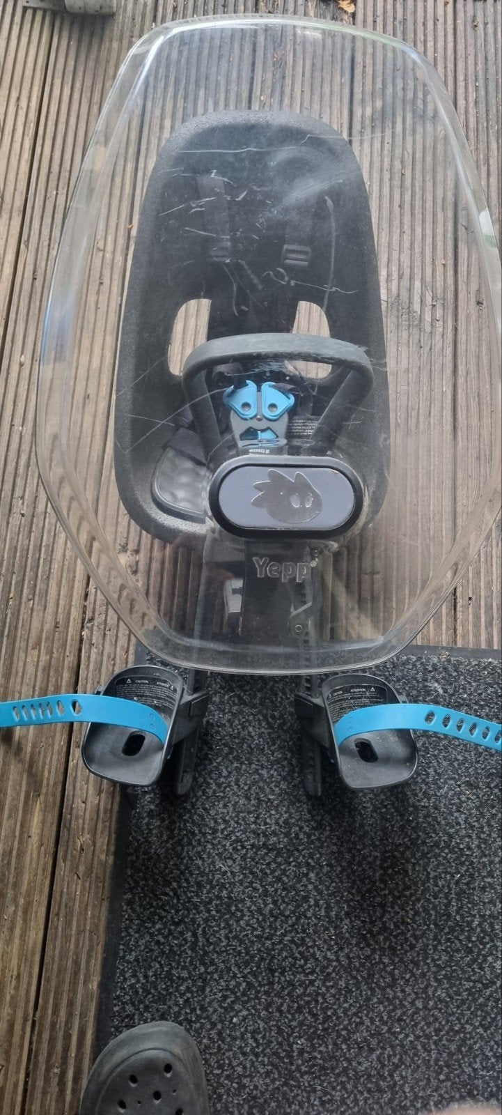 Thule Yepp Nexxt Mini Fietszitje - Bevestiging op Stuurpen, Voorzitje, Ophalen of Verzenden, Thule, Gebruikt
