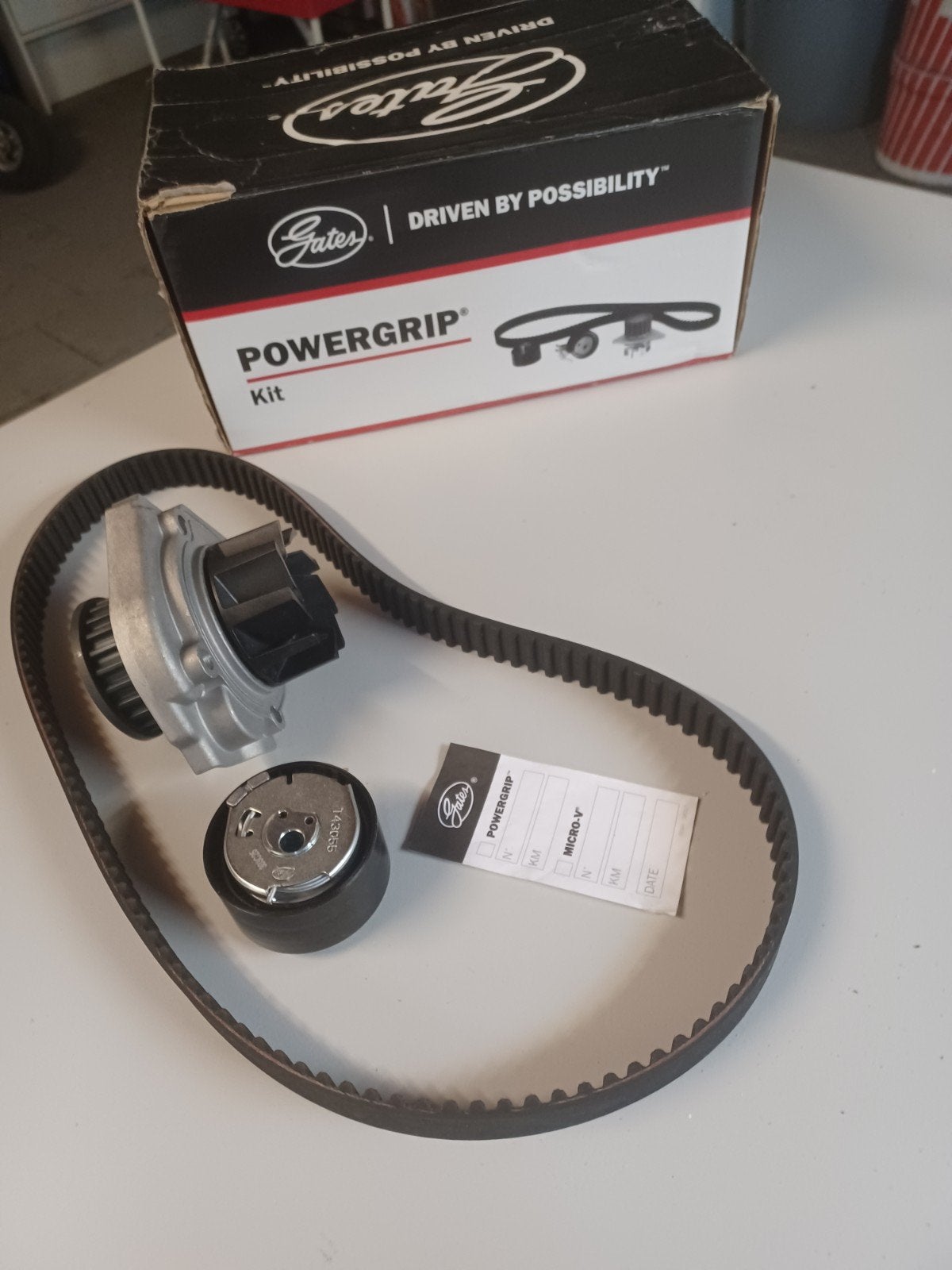 Nieuwe Gates Distributieset met Waterpomp en Spanrol, Ophalen of Verzenden, Nieuw, Fiat