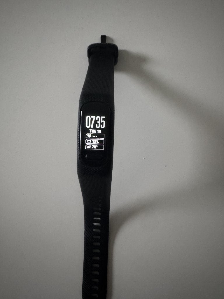 Garmin Vivosmart 5, Garmin vivosmart 5, Zwart, Ophalen of Verzenden, Zo goed als nieuw
