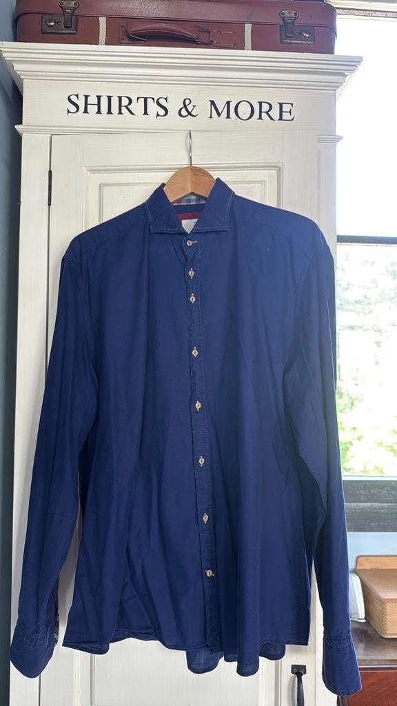Schitterend R2 overhemd Westbrook size XL, Blauw, Ophalen of Verzenden, Zo goed als nieuw, R2 Amsterdam