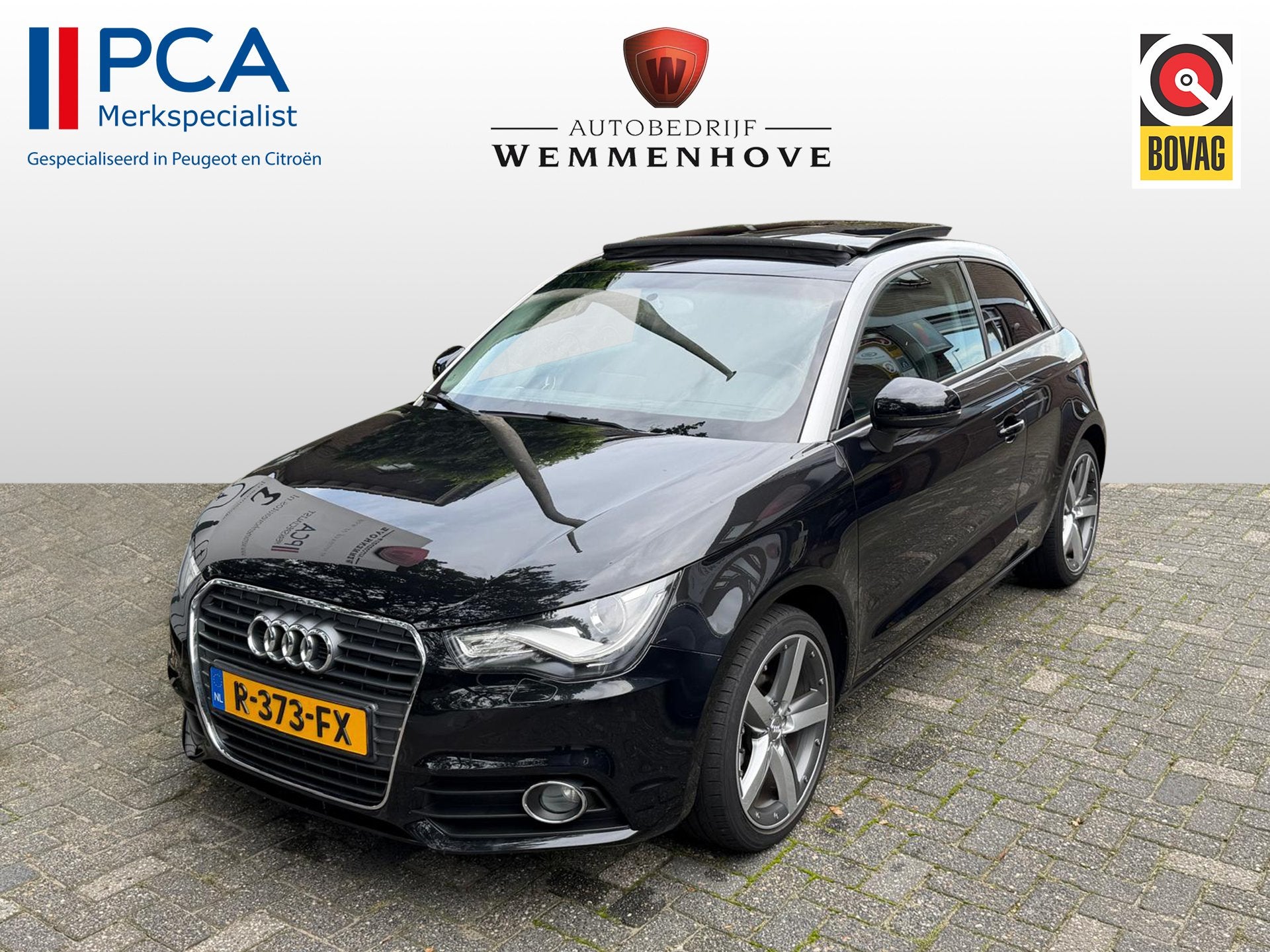 Audi A1 1.2 TFSI Pro Line S (bj 2011), Voorwielaandrijving, 86 pk, Zwart, 4 cilinders