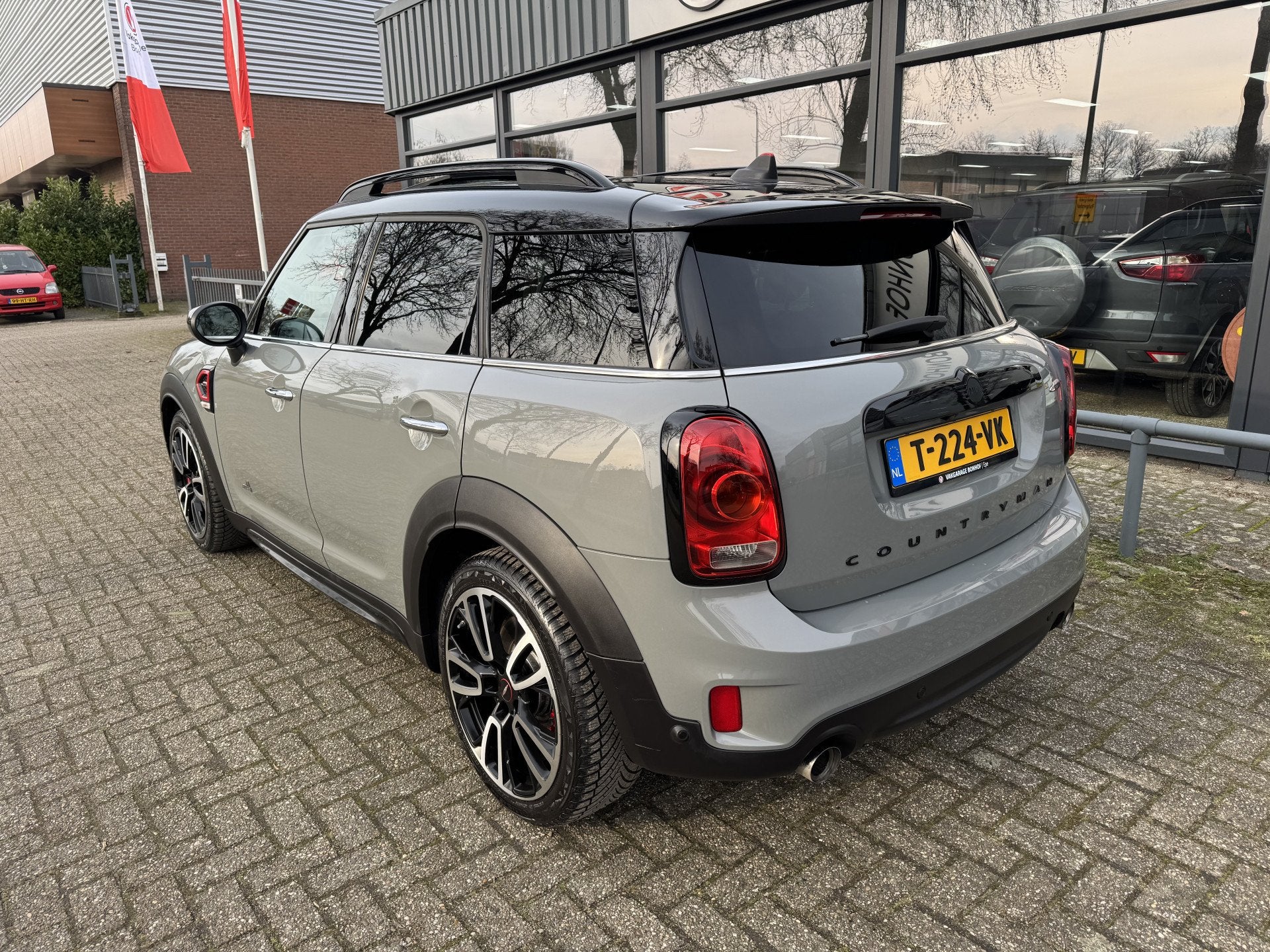 MINI Countryman 2.0 John Cooper Works ALL4 White Silver Edit, Auto's, Automaat, 1998 cc, Gebruikt, Euro 6