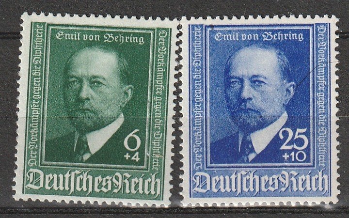 Duitse Rijk Minr 760/1 postfris, Ophalen of Verzenden, Duitse Keizerrijk, Postfris
