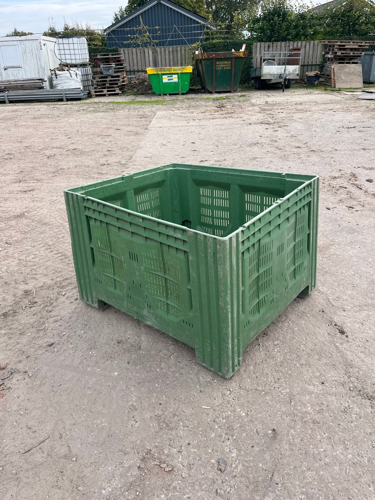 Plastic kist / slowfeeder / Palletbox 🐎, Ophalen, Zo goed als nieuw, Minder dan 35 cm