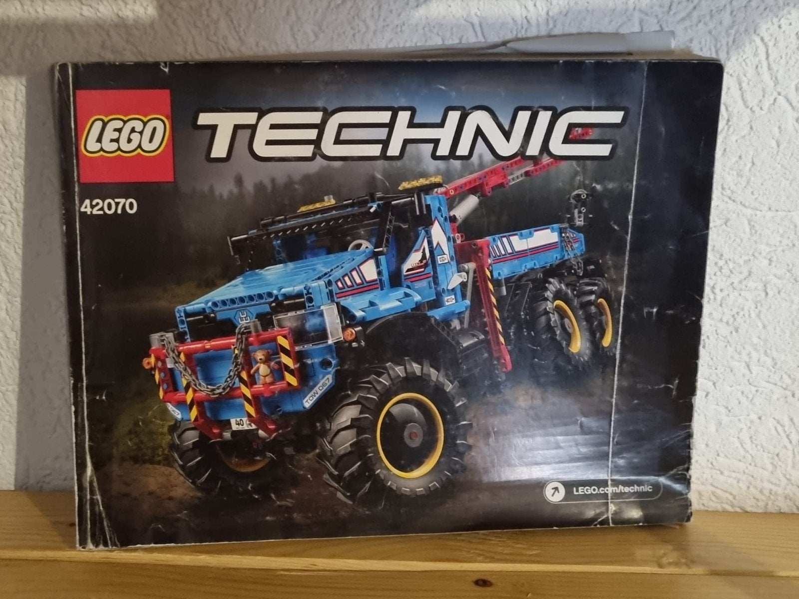LEGO Technic 42070 6x6 All Terrain Sleepwagen, Ophalen of Verzenden, Zo goed als nieuw, Overige merken