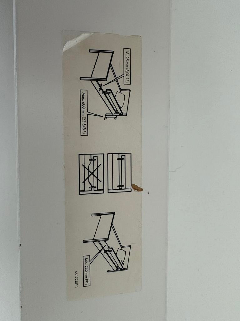 Ikea bedhek, Ophalen, Gebruikt, Minder dan 140 cm, Minder dan 70 cm