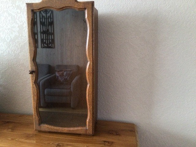 Mooi vintage vitrinekastje, Minder dan 50 cm, Ophalen of Verzenden, Zo goed als nieuw, Minder dan 25 cm