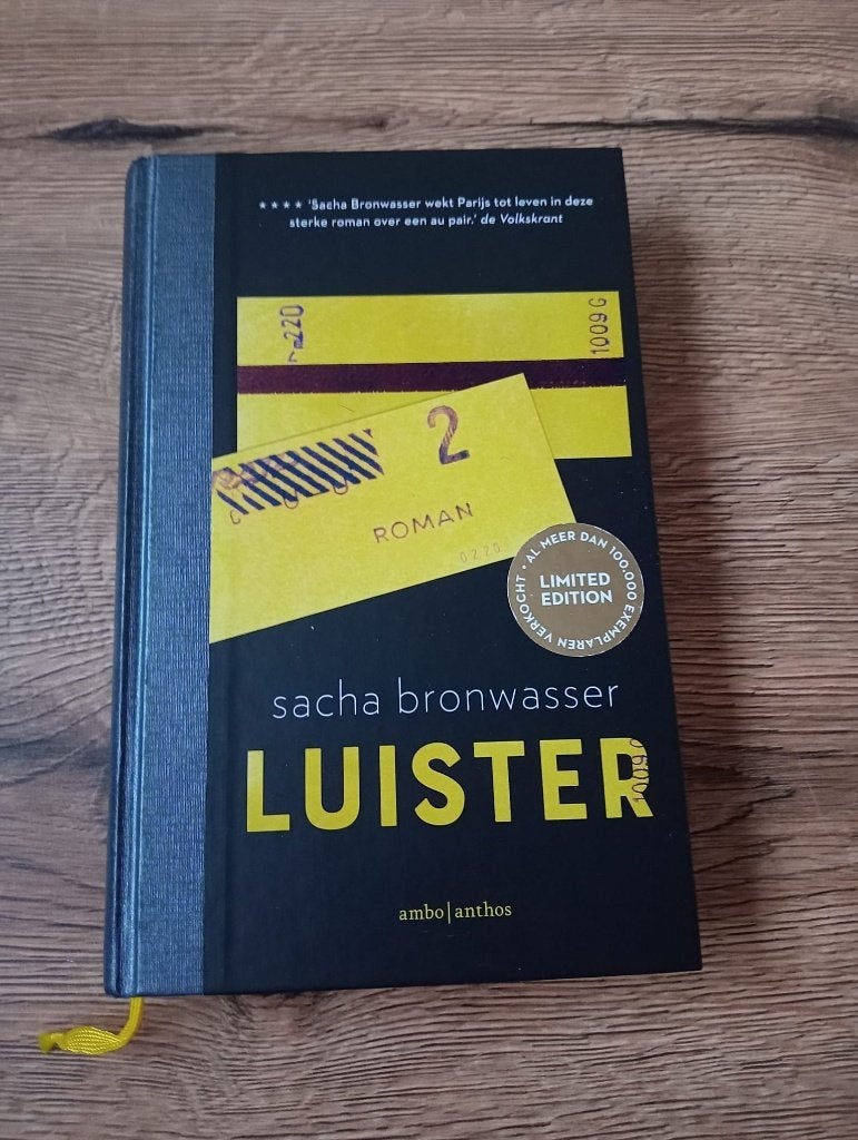 Luister - Sacha Bronwasser, Sacha Bronwasser, Ophalen of Verzenden, Zo goed als nieuw, Nederland