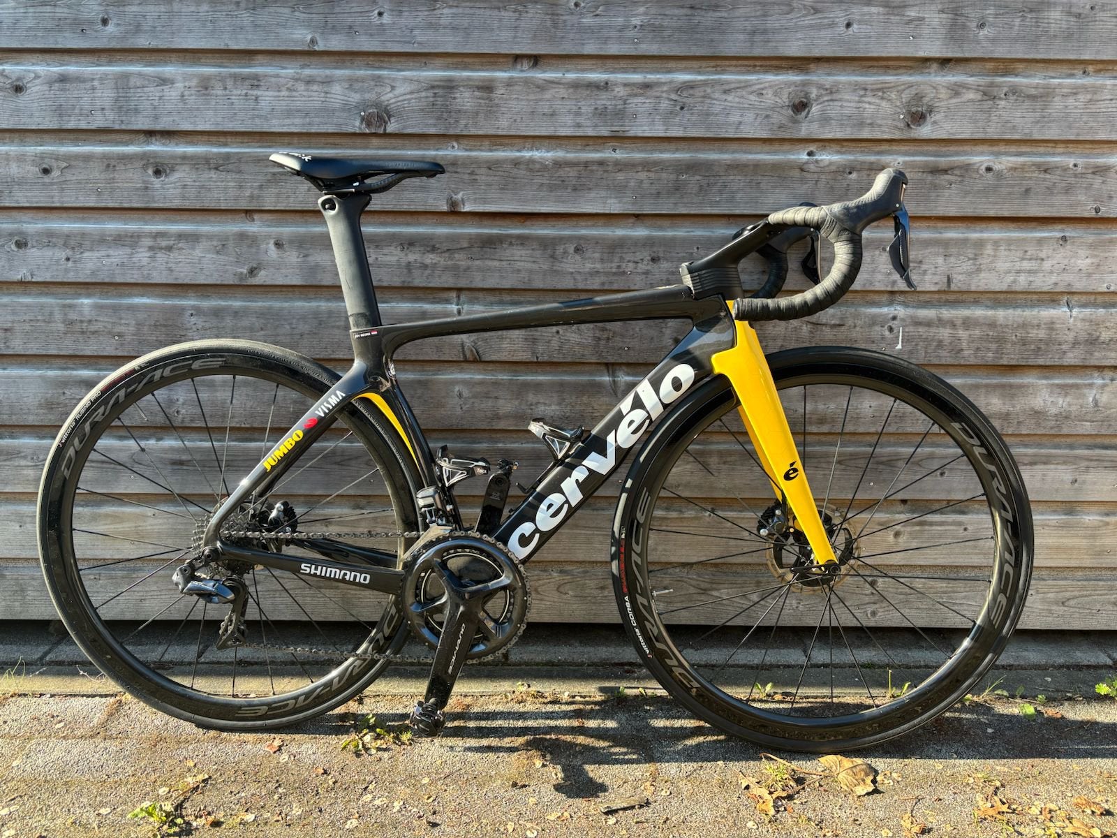 Cervélo S5 - Voormalige trainingsfiets Joy Beune/Jumbo Visma, Fietsen en Brommers, Fietsen | Racefietsen, Carbon, 49 tot 53 cm