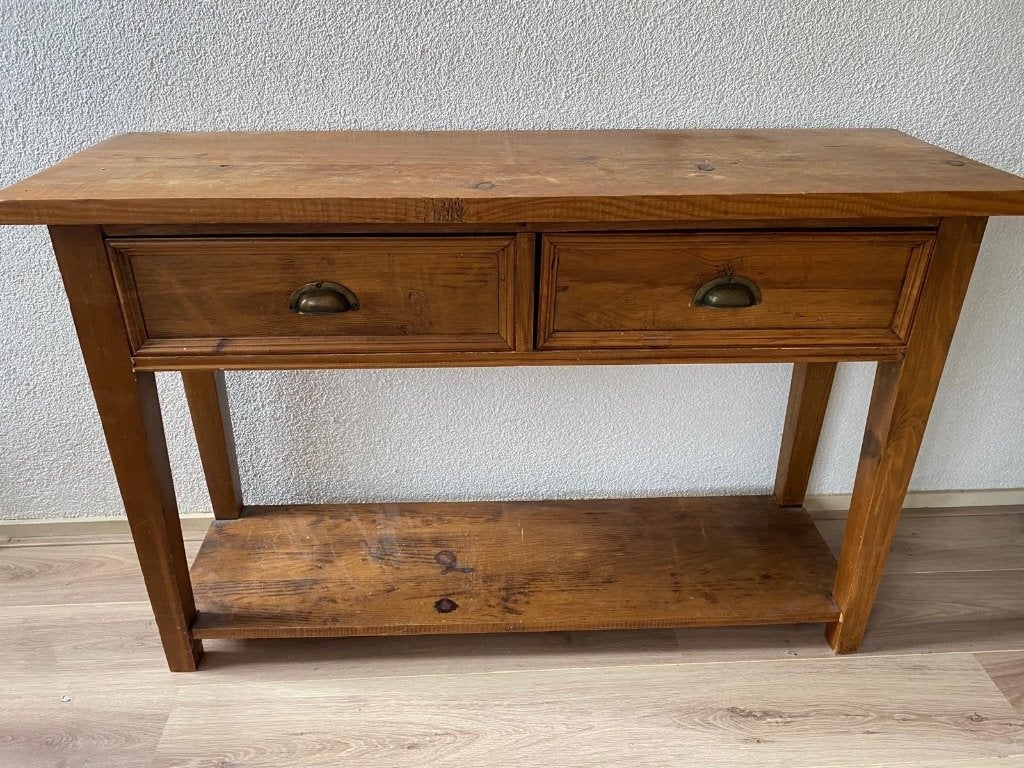 Side table, Huis en Inrichting, Tafels | Sidetables, Ophalen, Gebruikt, 100 tot 150 cm, Klassiek
