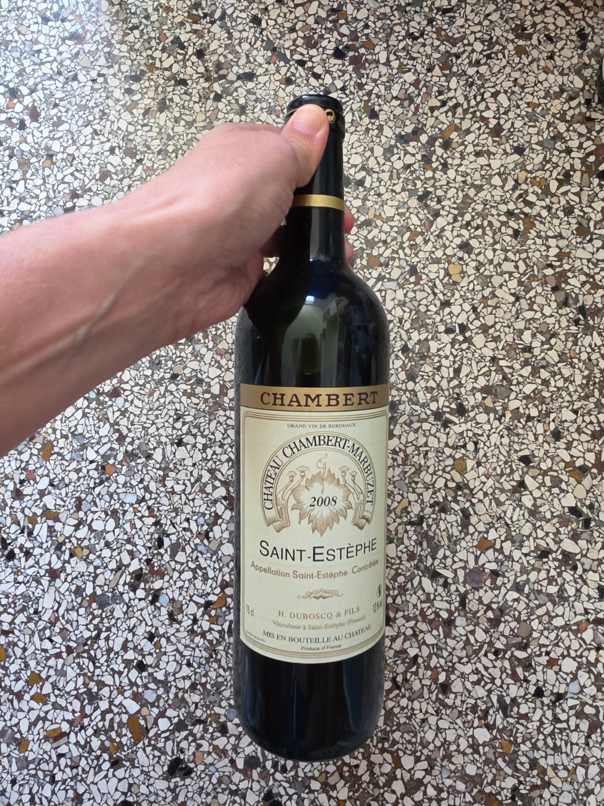 Château Chambert Saint-Estèphe 2008 Rode Wijn, Frankrijk, Nieuw, Ophalen of Verzenden, Rode wijn