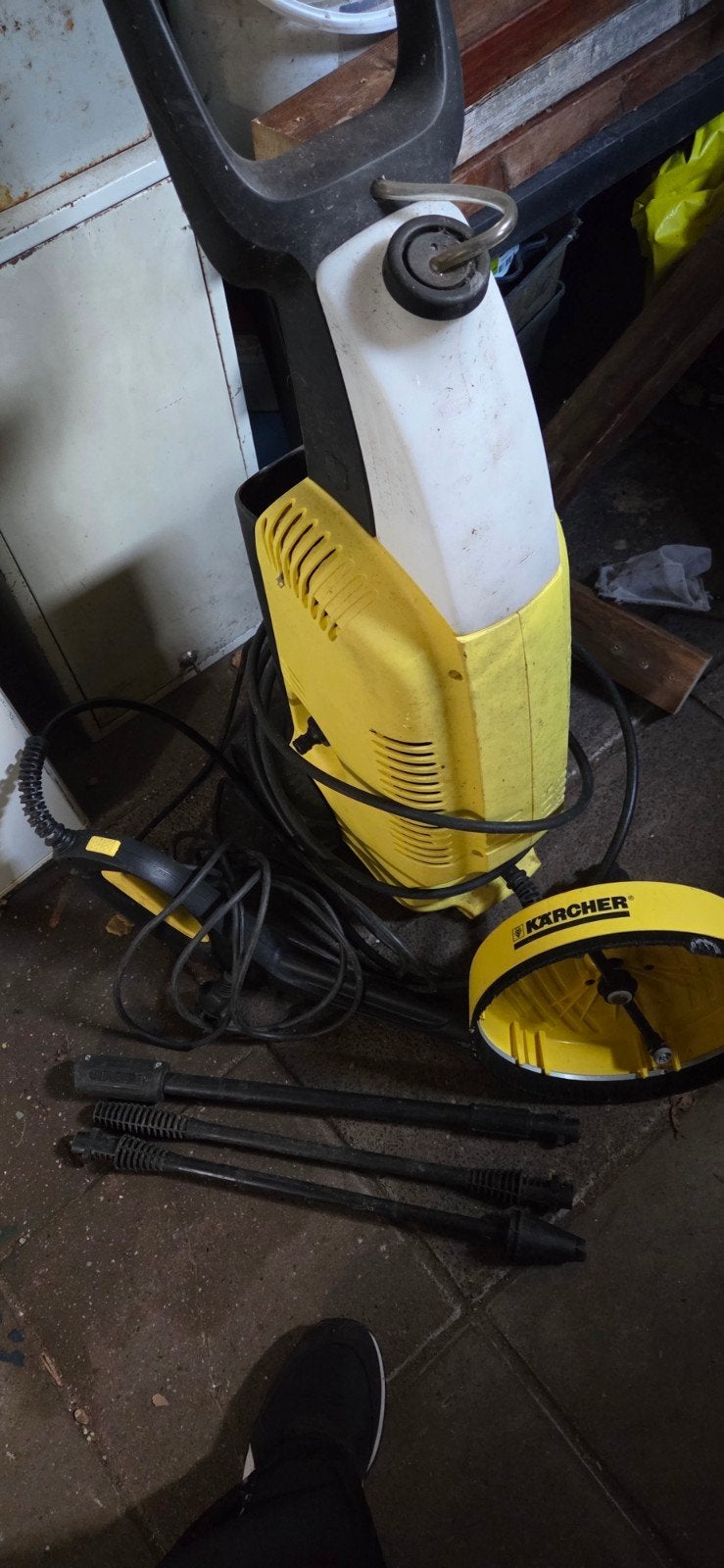 Karcher Hogedrukreiniger met Terrasborstel, Ophalen, Gebruikt, Overige typen