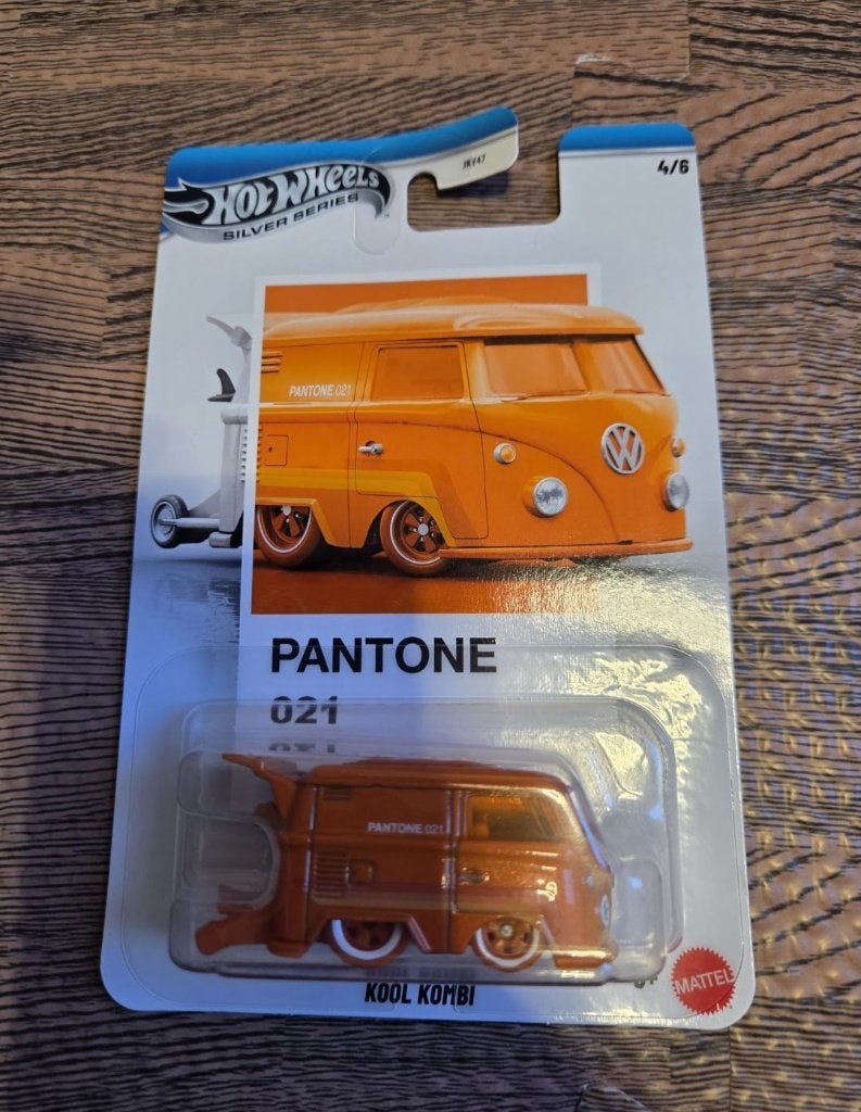 Hot Wheels Pantone 021 Silver Serie Kool Kombi, Mattel Europa B.V., Gondel 1 , 1186MJ Amstelveen, Nederland, Nieuw, Ophalen of Verzenden