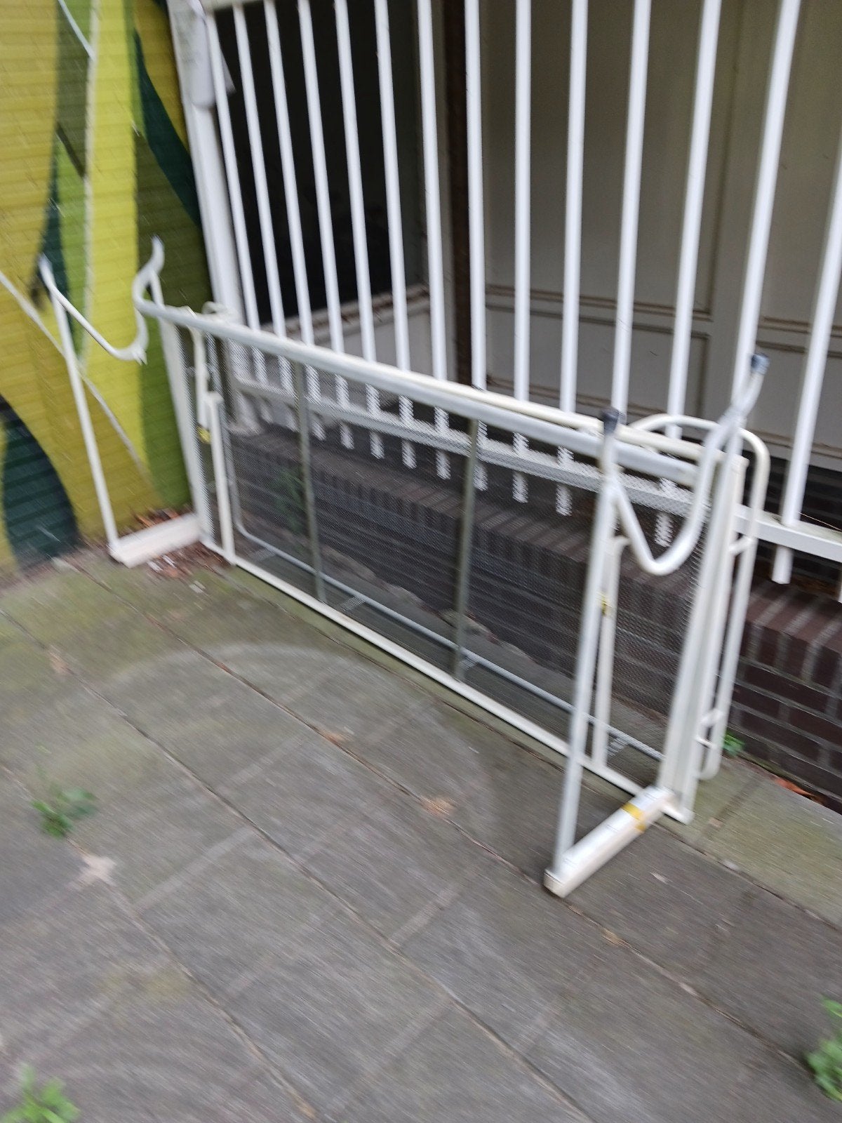 Gedemonteerd ijzeren opklapbed., Doe-het-zelf en Verbouw, Metalen, Ophalen, Gebruikt