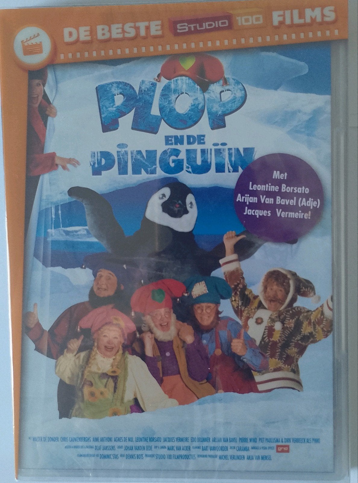 Plop en de Pinguïn DVD NIEUW Studio 100 Films, Alle leeftijden, Familie, Nieuw in verpakking, Film