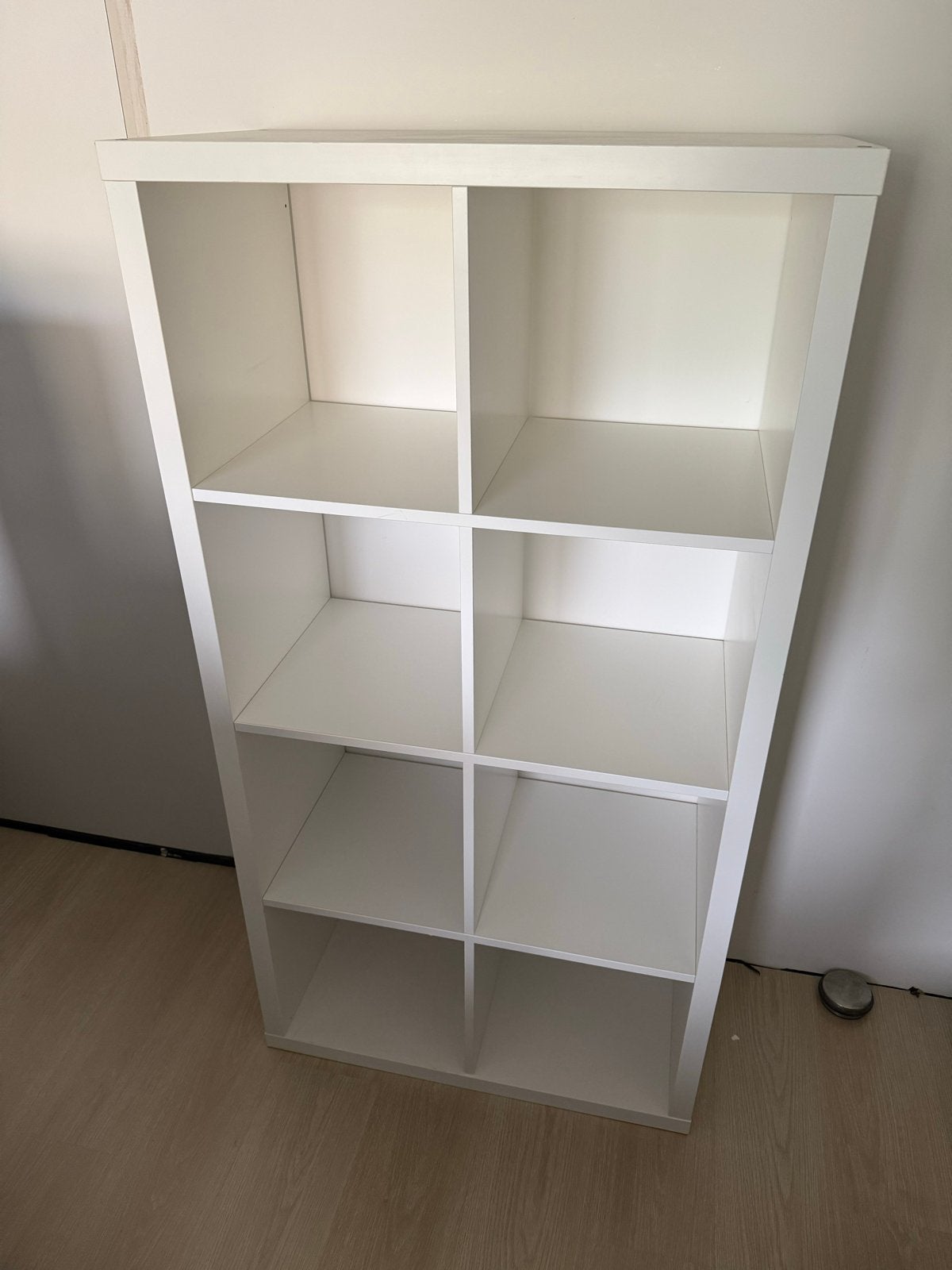 IKEA Kallax kast 8 vakken - Wit, Ophalen, Gebruikt