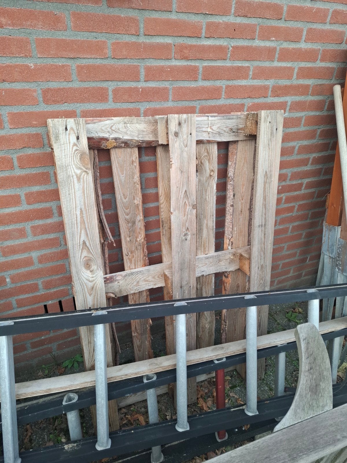 2x Pallets gratis af te halen, Ophalen, Gebruikt