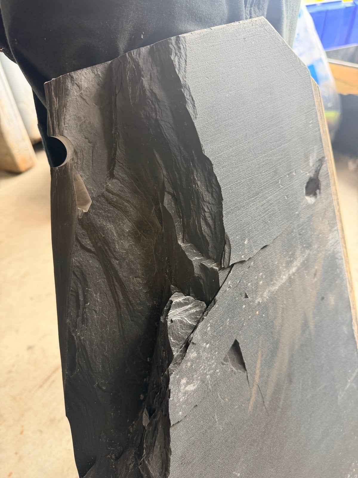 2 Massief leisteen platen 1200x750mm van Wilhelmina biljart, Ophalen, Gebruikt, Overige materialen, 20 tot 50 mm