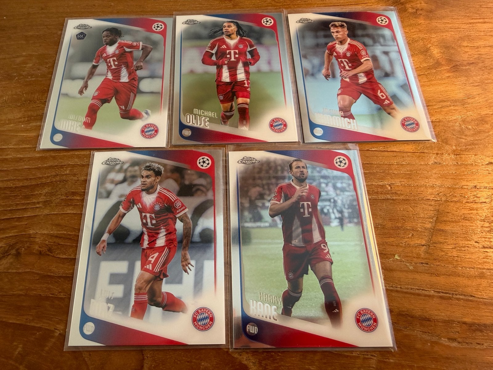 Topps Chrome Champions League Bayern München Kaarten, Verzamelen, Verzenden, Zo goed als nieuw, Buitenlandse clubs, Spelerskaart