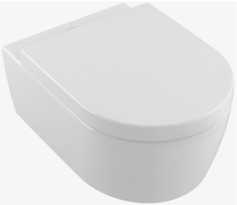 Villeroy & Boch wandtoilet met softclose en snelsluiting, Ophalen of Verzenden, Nieuw, Koper, Toilet