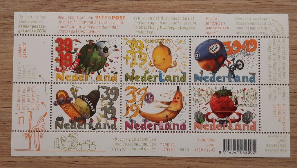Kinderpostzegels, Verzenden, Na 1940, Postfris