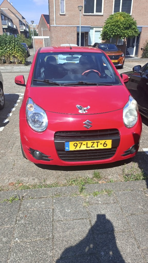 Suzuki Alto 1.0 sport Rood 2010, Auto's, Voorwielaandrijving, Euro 5, 200 kg, 996 cc